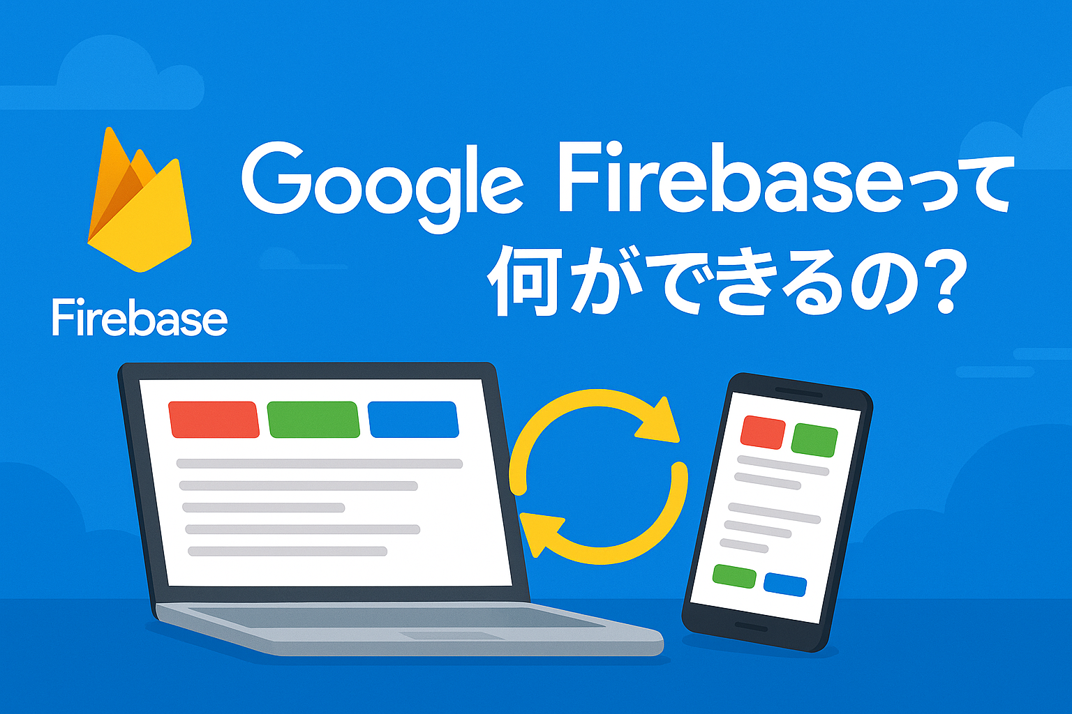 GOOGLE FIREBASE って何ができるの?